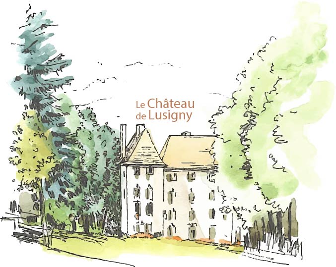 chateau de Lusigny