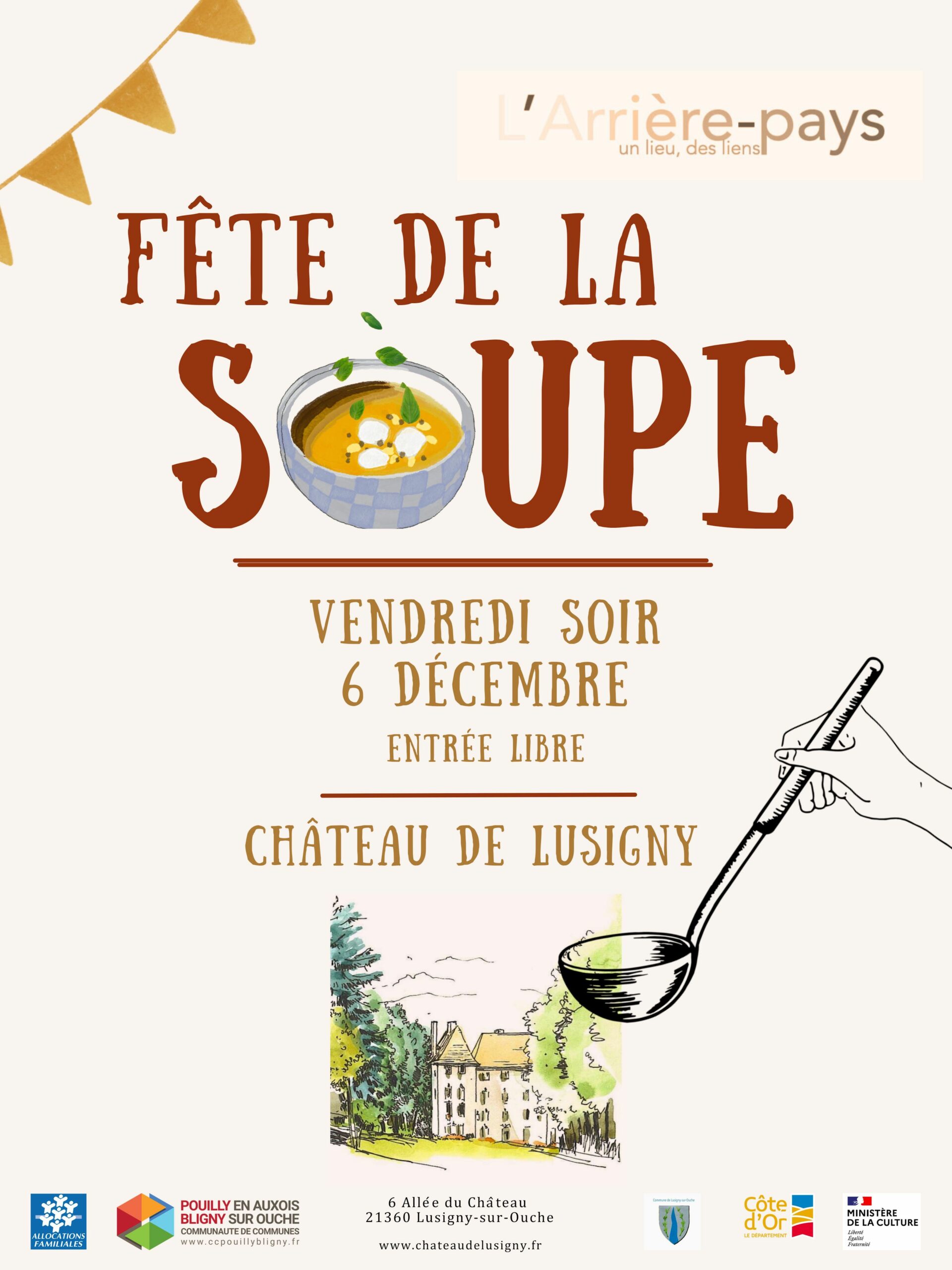 Fête de la soupe au château de Lusigny